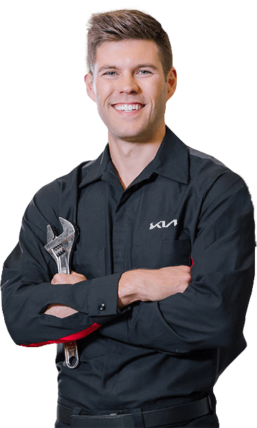 Mechanic at work — Kia starter reference