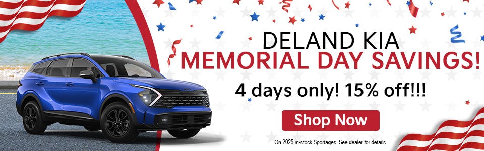 Memorial Day – 4 Day Savings | DeLand Kia
