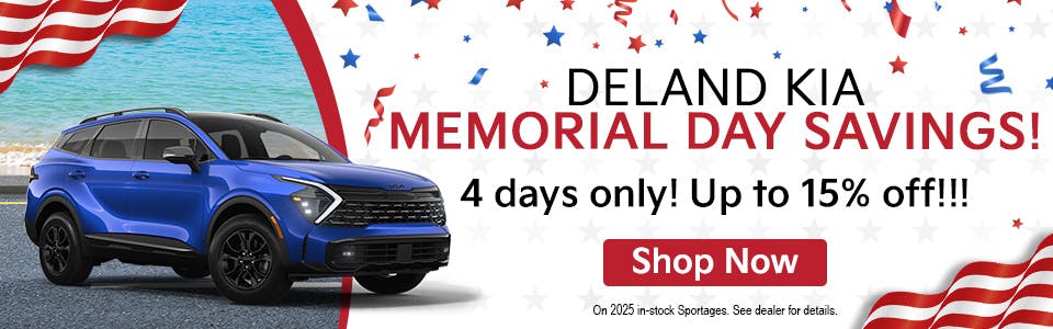 Memorial Day – 4 Day Savings | DeLand Kia
