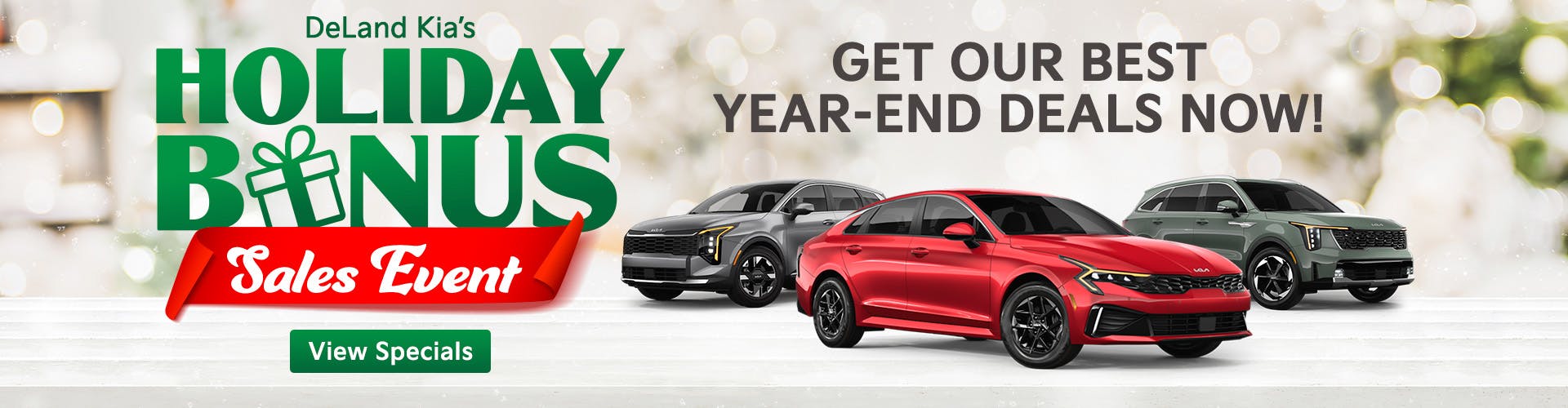 Holiday Bonus Sales Event