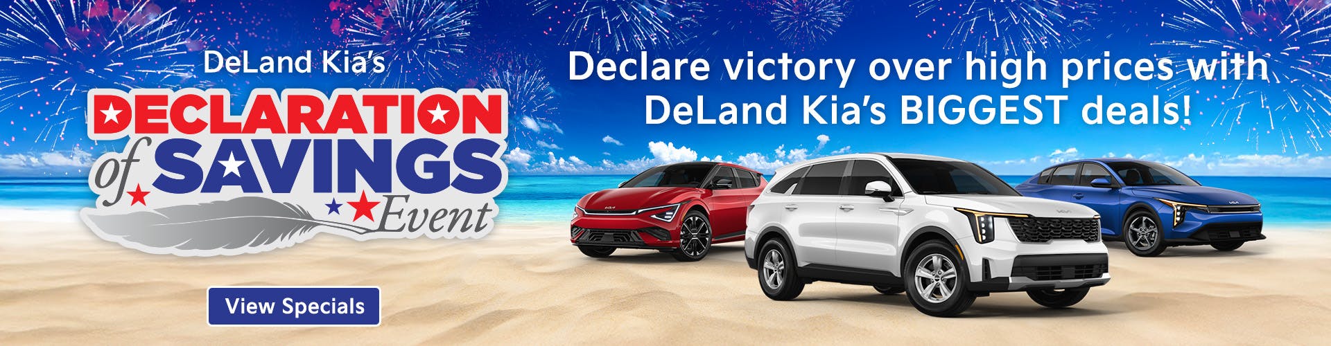 Declaration of Savings Event