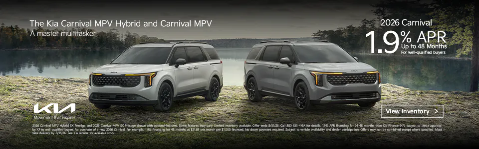 2026 Carnival MPV Hybrid and Carnival MPV | DeLand Kia