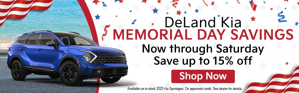 Memorial Day – 4 Day Savings | DeLand Kia
