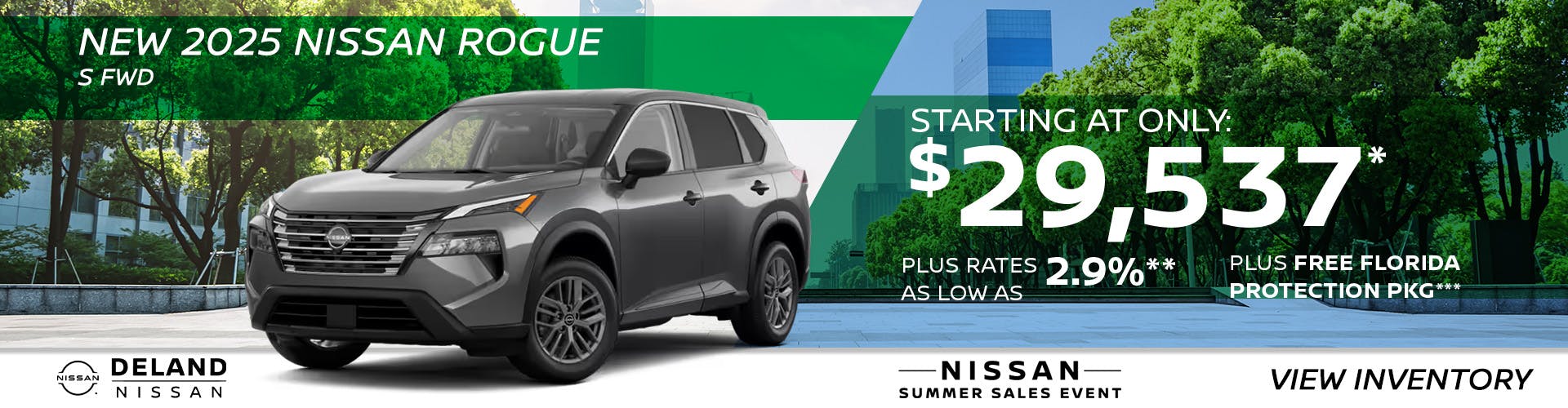 New 2025 Nissan Rogue S FWD