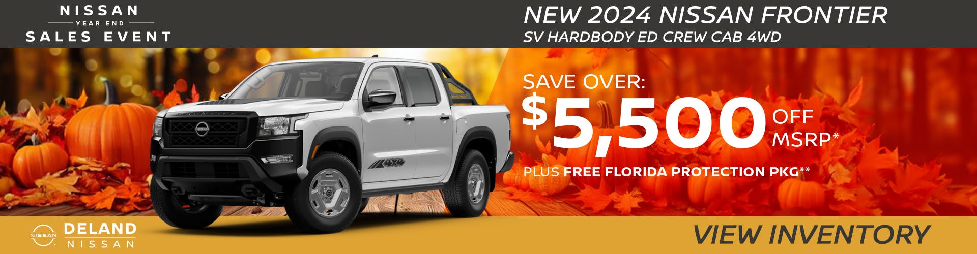 New 2024 Nissan Frontier SV Hardbody ED Crew Cab 4WD