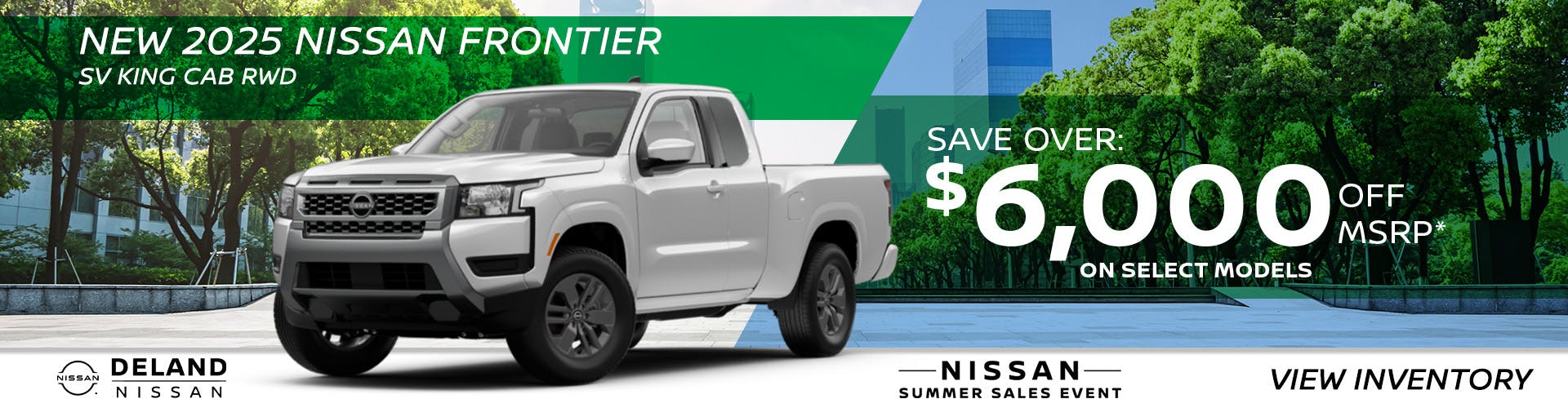 New 2025 Nissan Frontier SV King Cab RWD