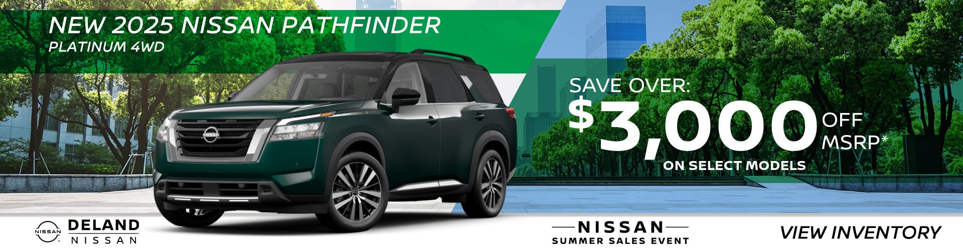 New 2025 Nissan Pathfinder Platinum 4WD