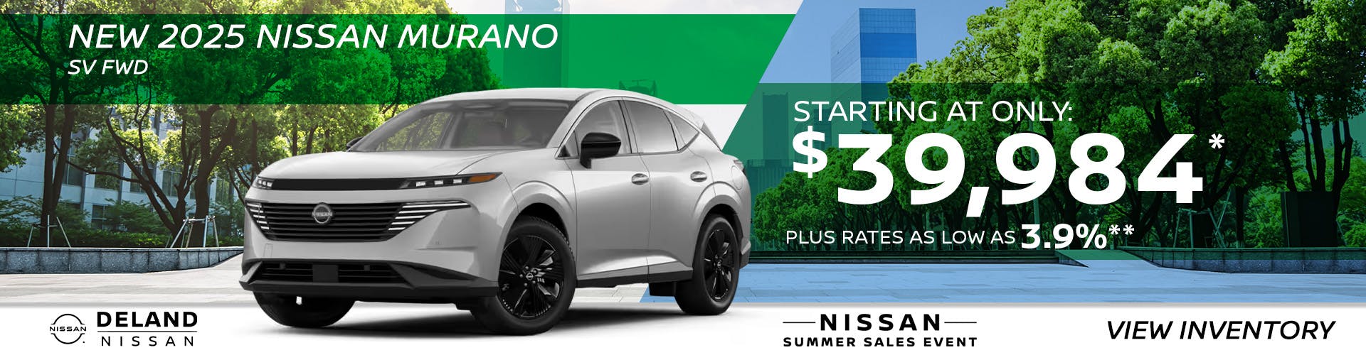 New 2025 Nissan Murano SV FWD