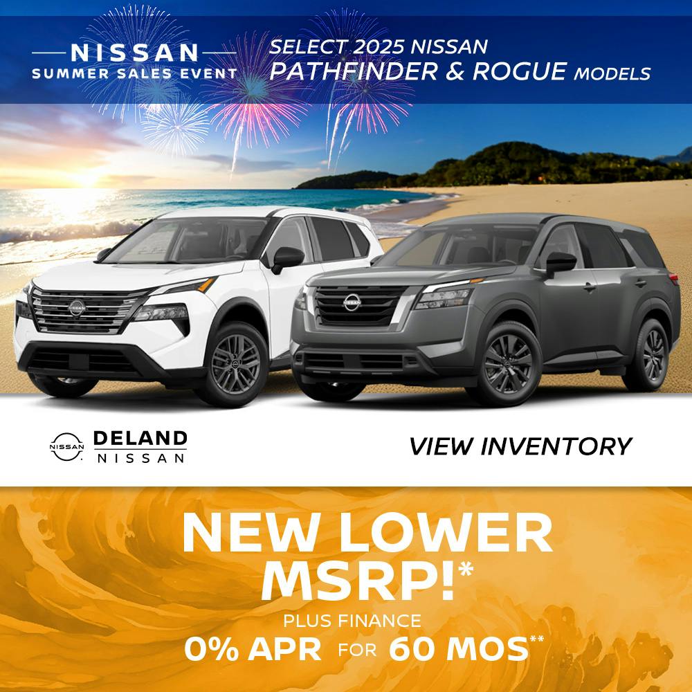 DA_June_NEW Lower MSRP on Select 2025 Nissan Pathfinder and Rogue models