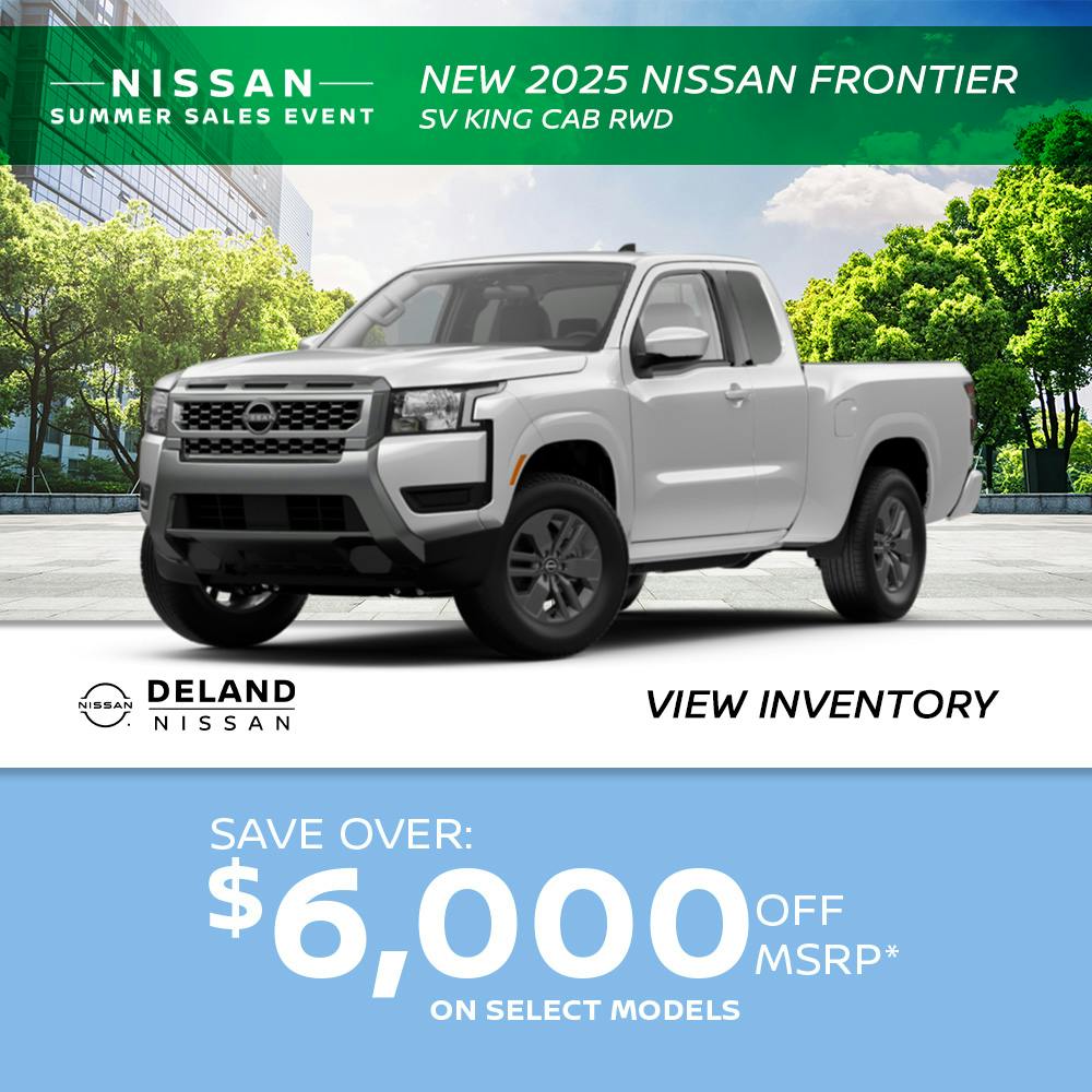 New 2025 Nissan Frontier SV King Cab RWD