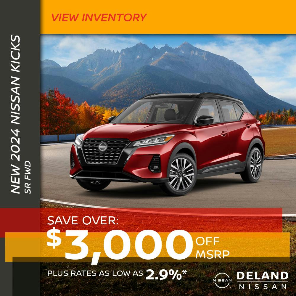 New 2024 Nissan Kicks SR FWD | DeLand Nissan