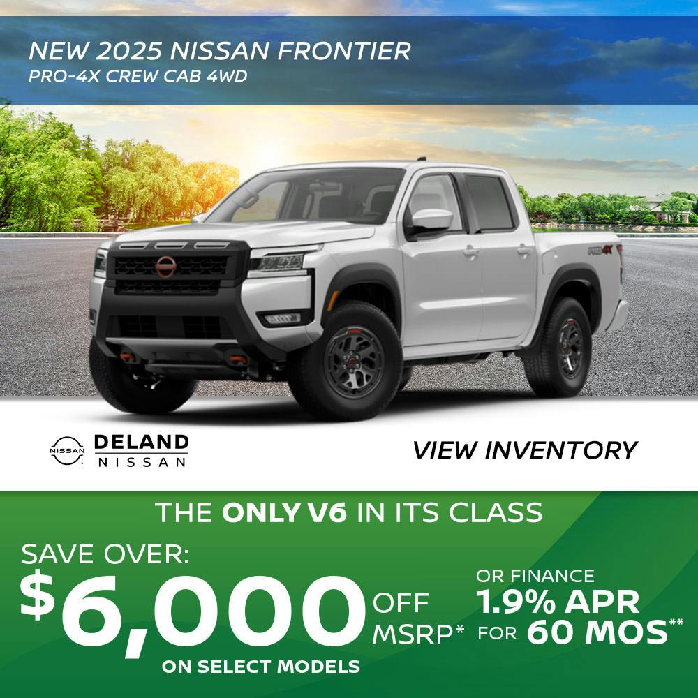 New 2025 Nissan Frontier PRO-4X Crew Cab 4WD