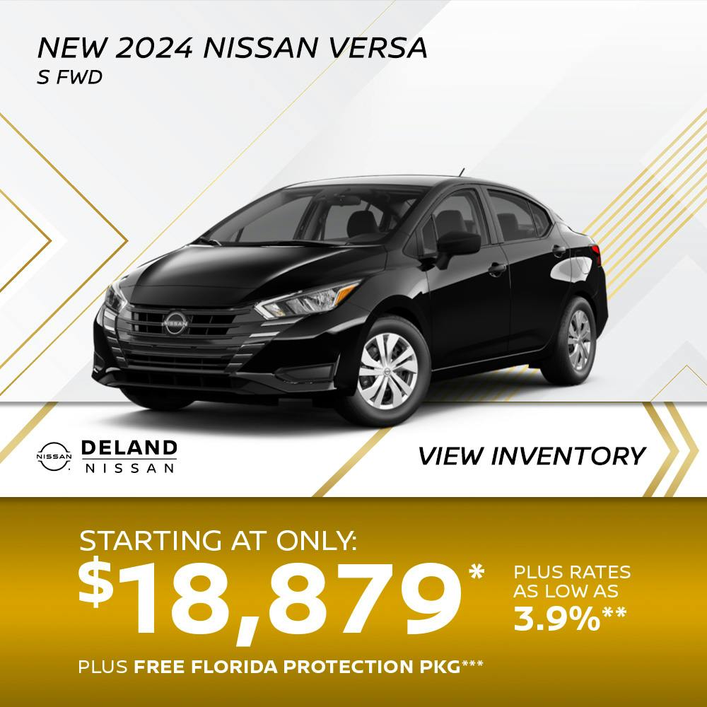 New 2024 Nissan Versa S FWD | DeLand Nissan