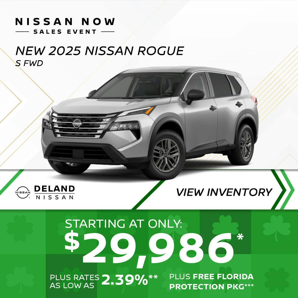 New 2025 Nissan Rogue S FWD