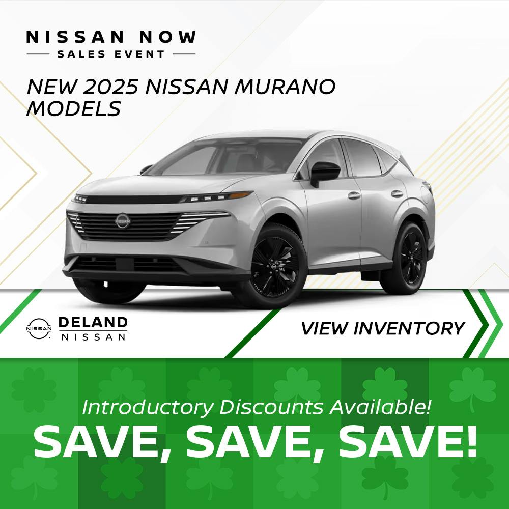 New 2025 Nissan Murano Models Introductory Discounts Available!