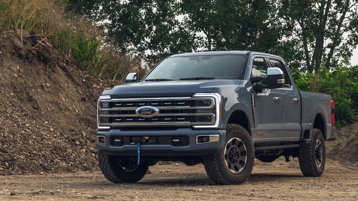 Hybrid Future for Ford Super Duty Trucks