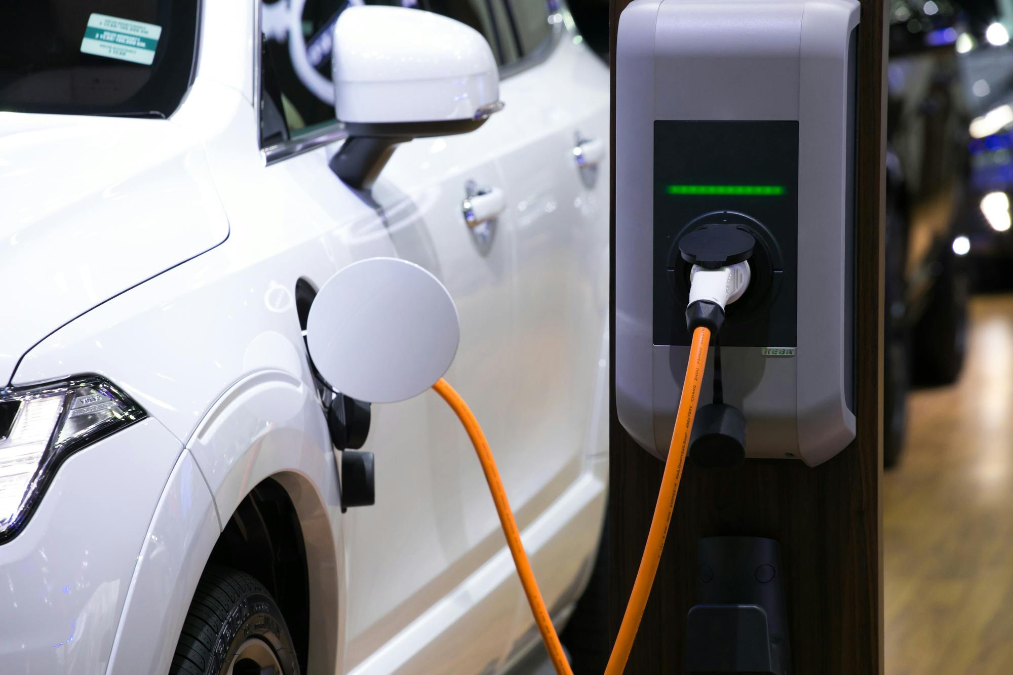 Power supply for electric car charging