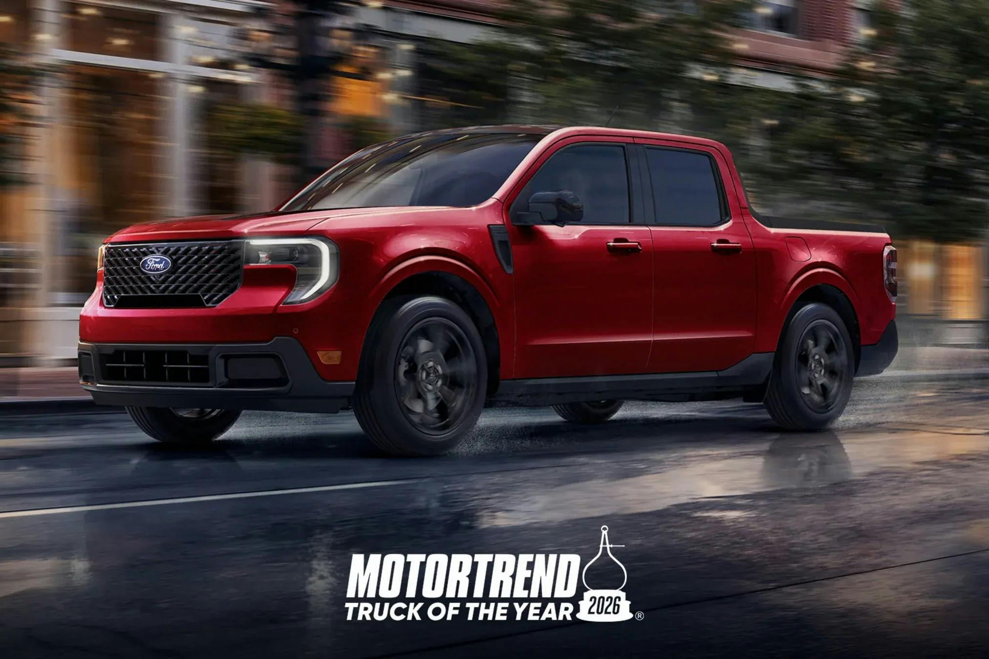 Ford Maverick Named MotorTrend Truck of the Year