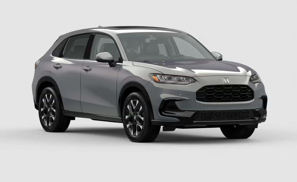 Gray exterior of the 2026 Honda HR-V