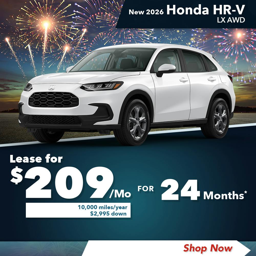 New 2026 Honda HR-V LX AWD | Diehl Honda of Massillon