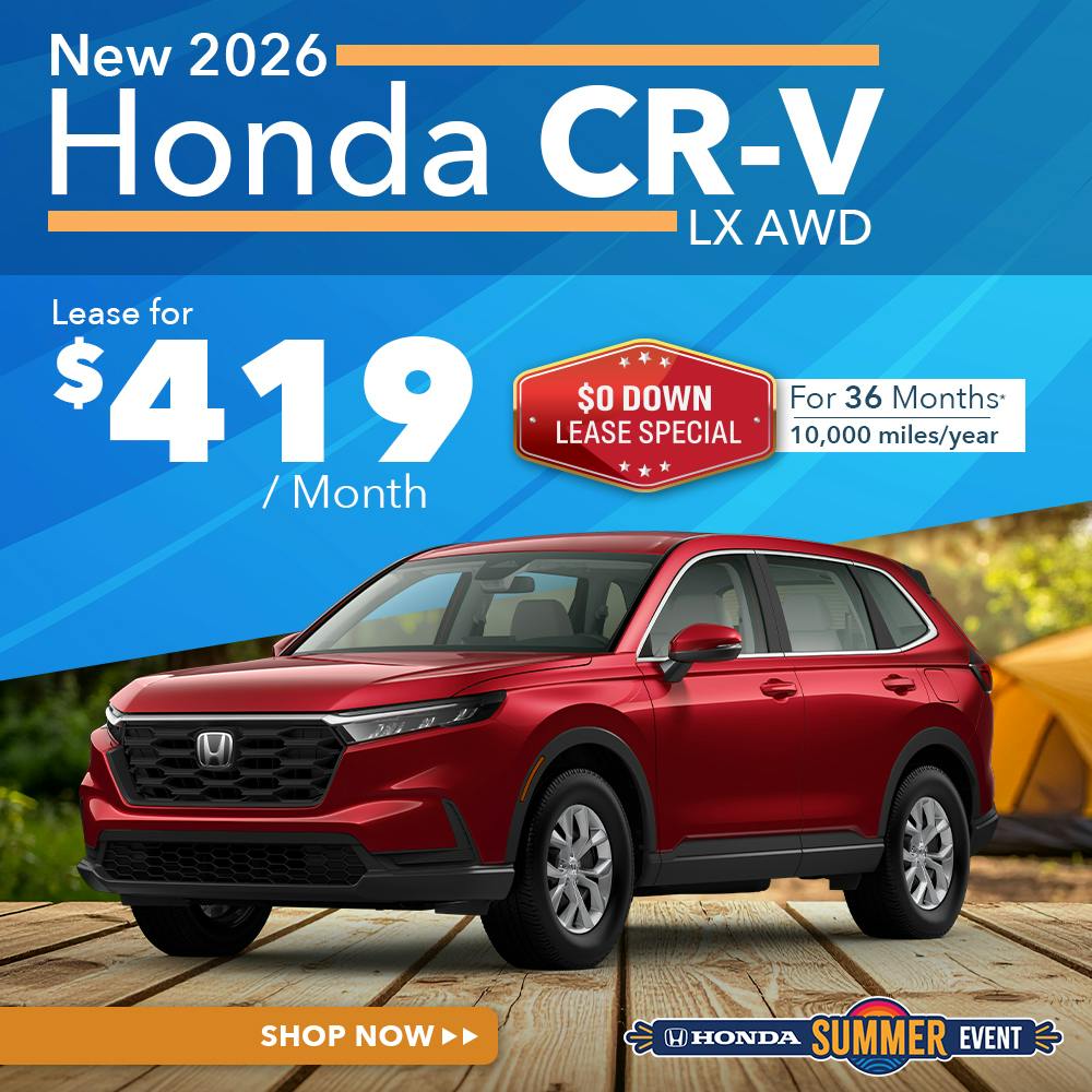 New 2026 Honda CR-V LX AWD