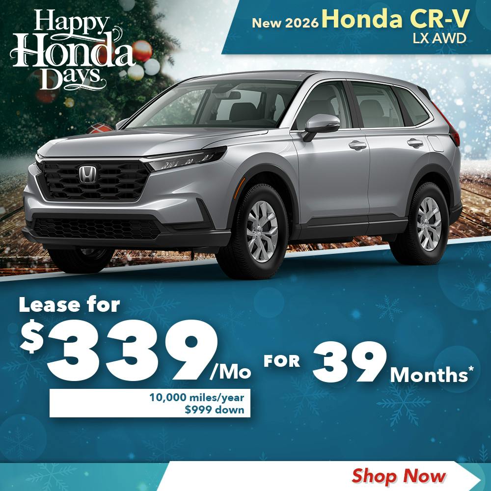 New 2026 Honda CR-V LX AWD | Diehl Honda of Massillon