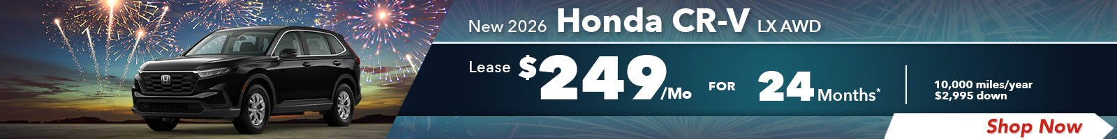 New 2026 Honda CR-V LX AWD