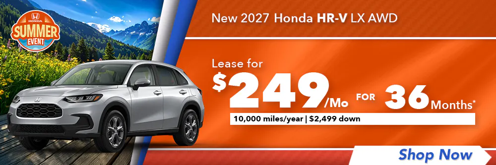 New 2027 Honda HR-V LX AWD | Diehl Honda of Massillon