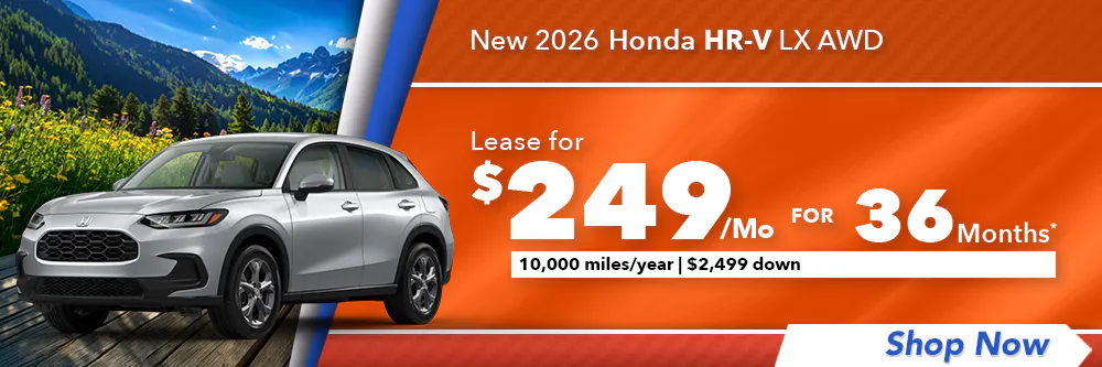 New 2026 Honda HR-V LX AWD | Diehl Honda of Massillon