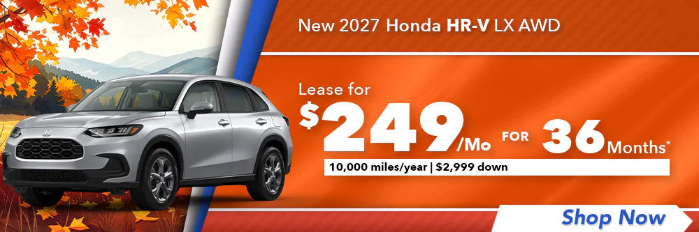 New 2027 Honda HR-V LX AWD | Diehl Honda of Massillon