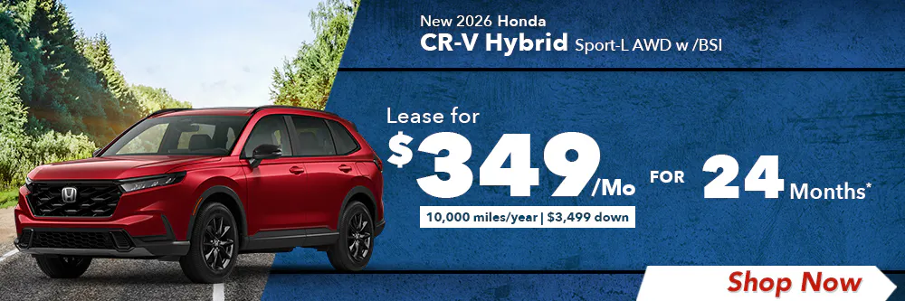 New 2026 Honda CR-V Hybrid Sport-L AWD | Diehl Honda of Massillon