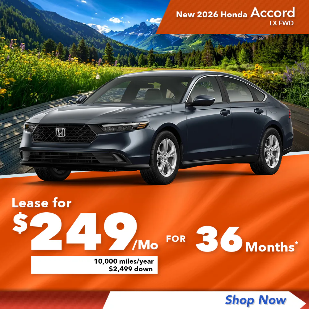 New 2026 Honda Accord LX FWD | Diehl Honda of Massillon