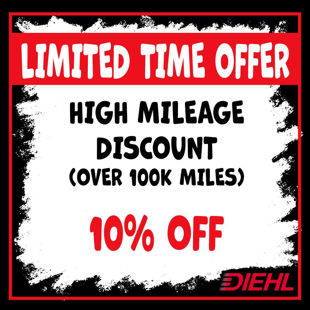 High Mileage Discount! | Diehl Honda of Massillon