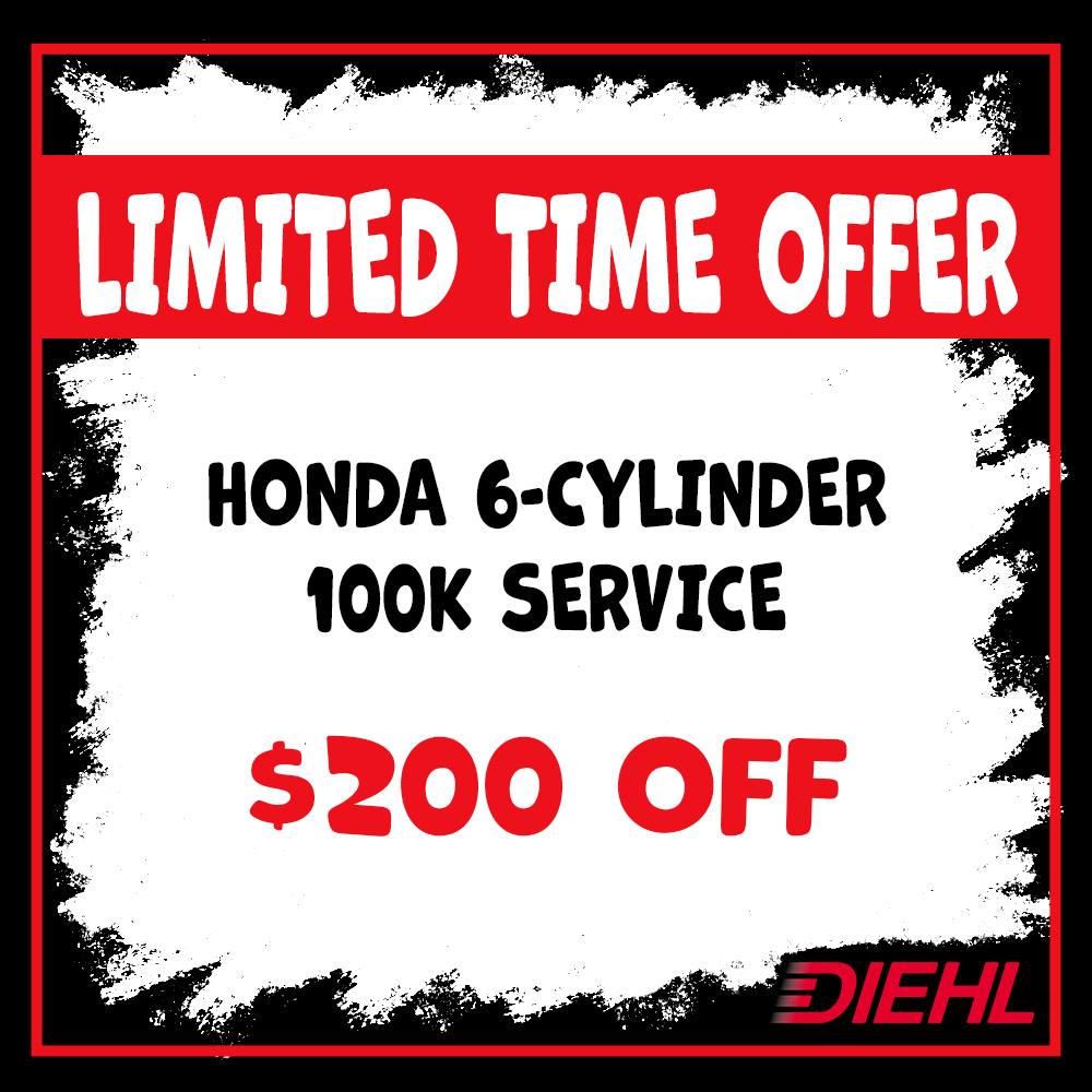 100k Service Savings | Diehl Honda of Massillon