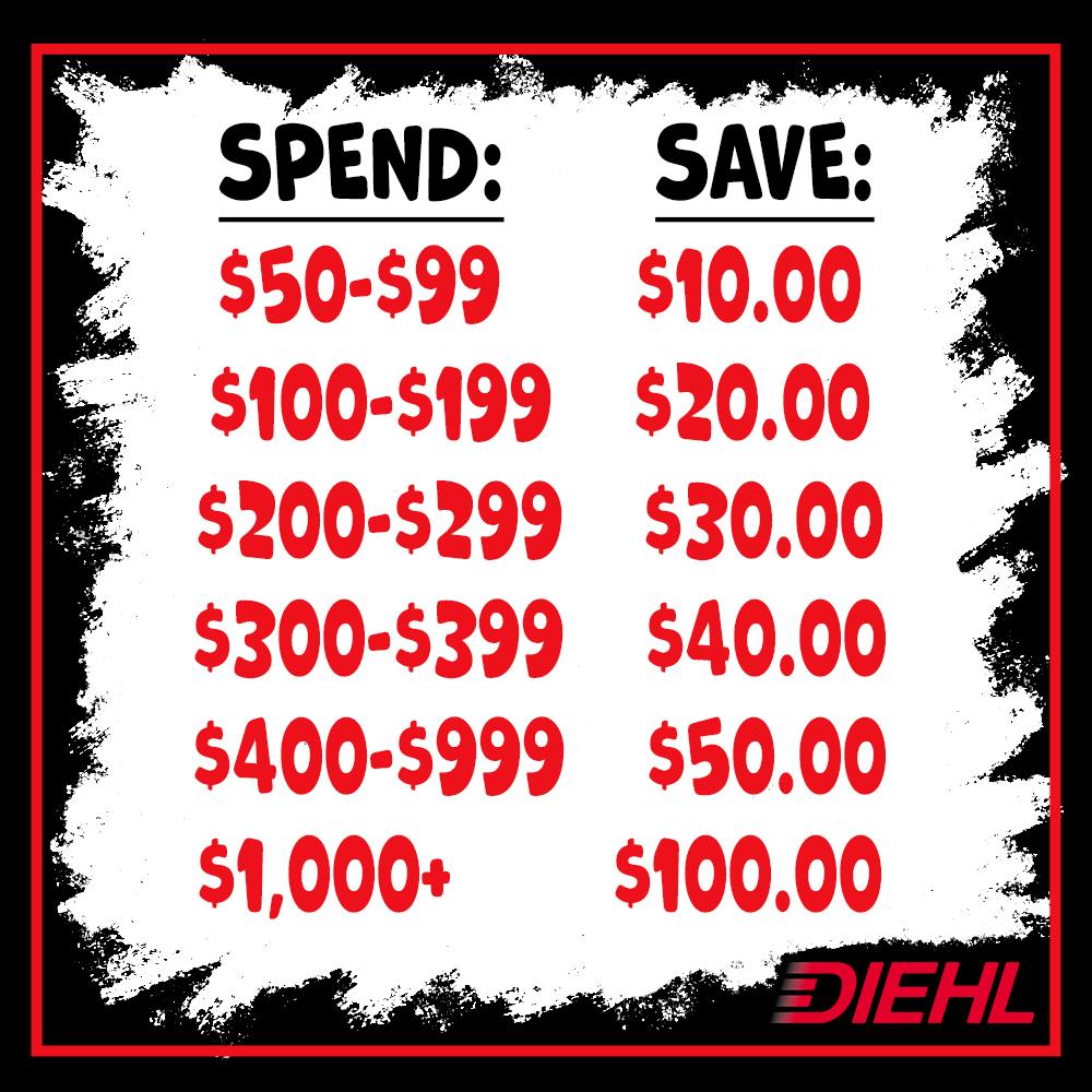 Spend and Save Offer! | Diehl Honda of Massillon