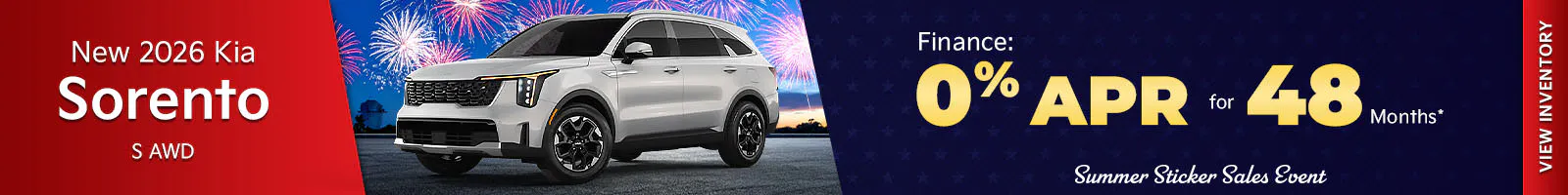 New 2026 Kia Sorento S AWD – SRP