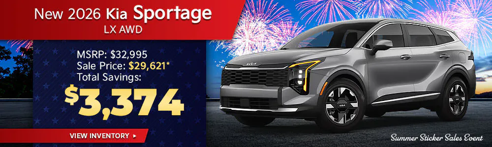New 2026 Kia Sportage LX AWD – SRP | Diehl Kia of Beaver