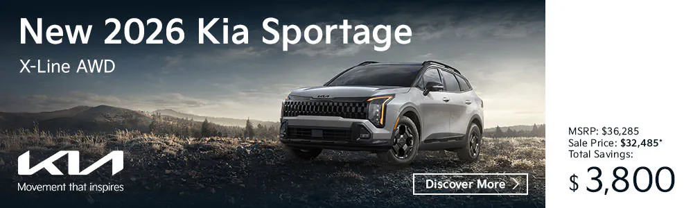 New 2026 Kia Sportage X-Line AWD | Diehl Kia of Beaver