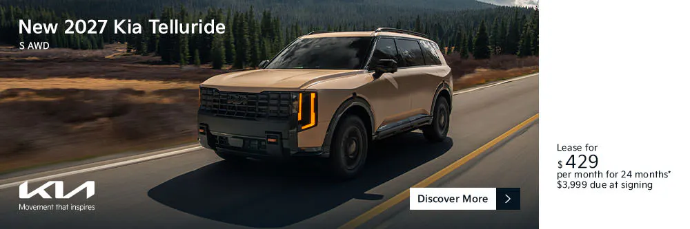 New 2027 Kia Telluride S AWD | Diehl Kia of Beaver