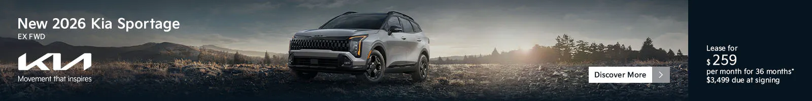 New 2026 Kia Sportage EX FWD