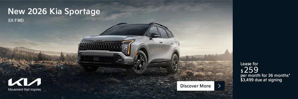 New 2026 Kia Sportage EX FWD | Diehl Kia of Beaver