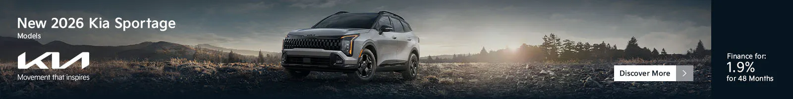 New 2026 Kia Sportage