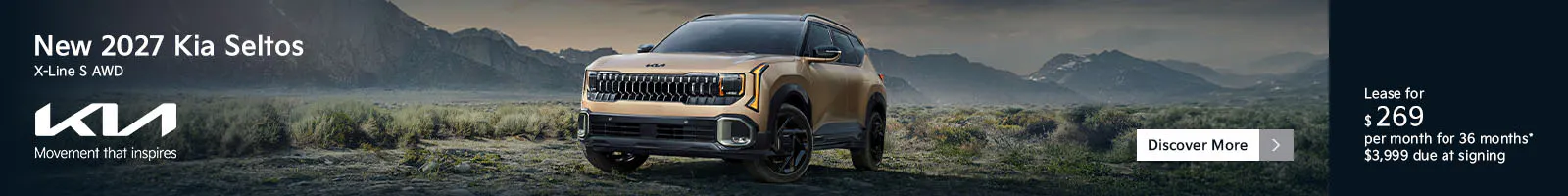 New 2027 Kia Seltos X-Line S AWD