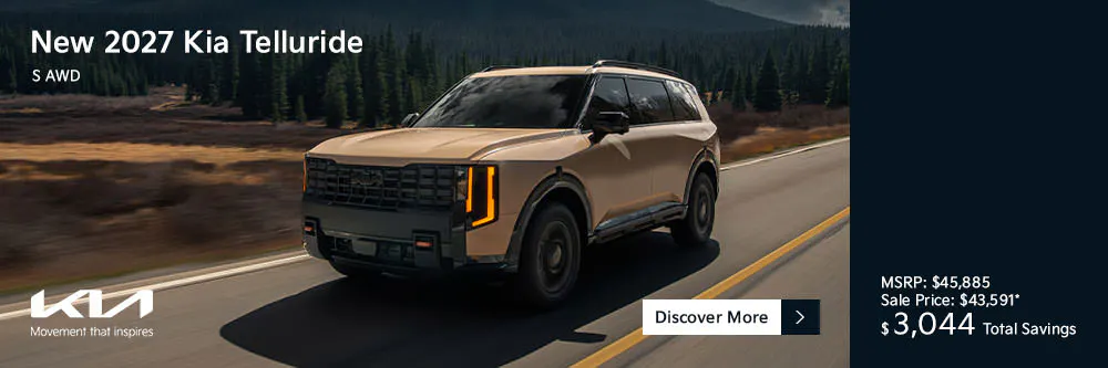New 2027 Kia Telluride S AWD | Diehl Kia of Beaver
