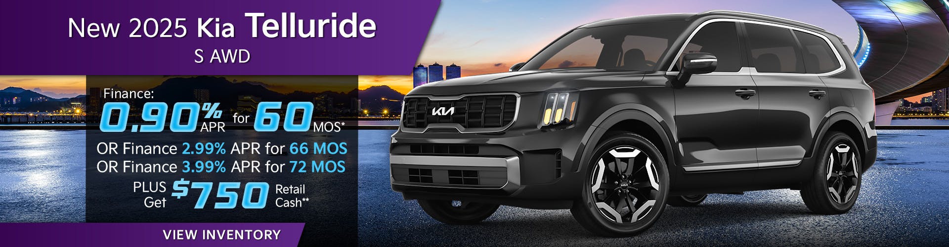 New 2025 Kia Telluride S AWD