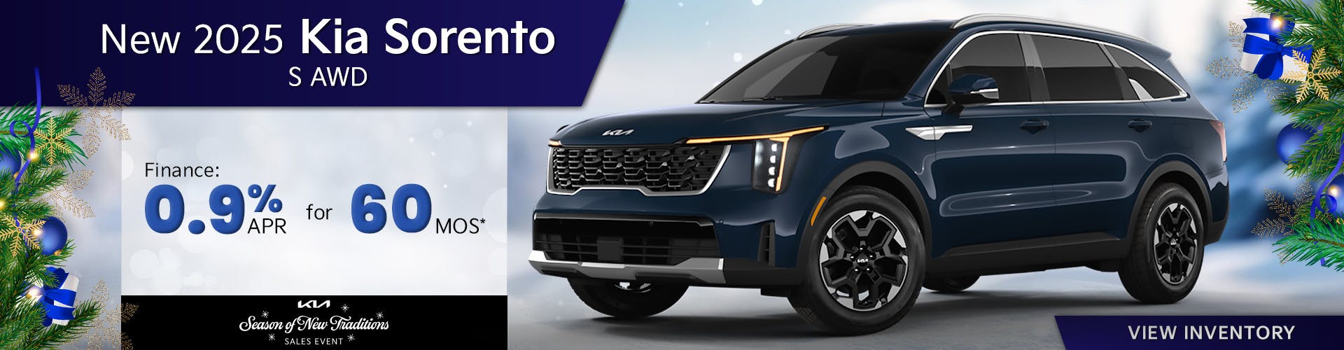 New 2025 Kia Sorento S AWD