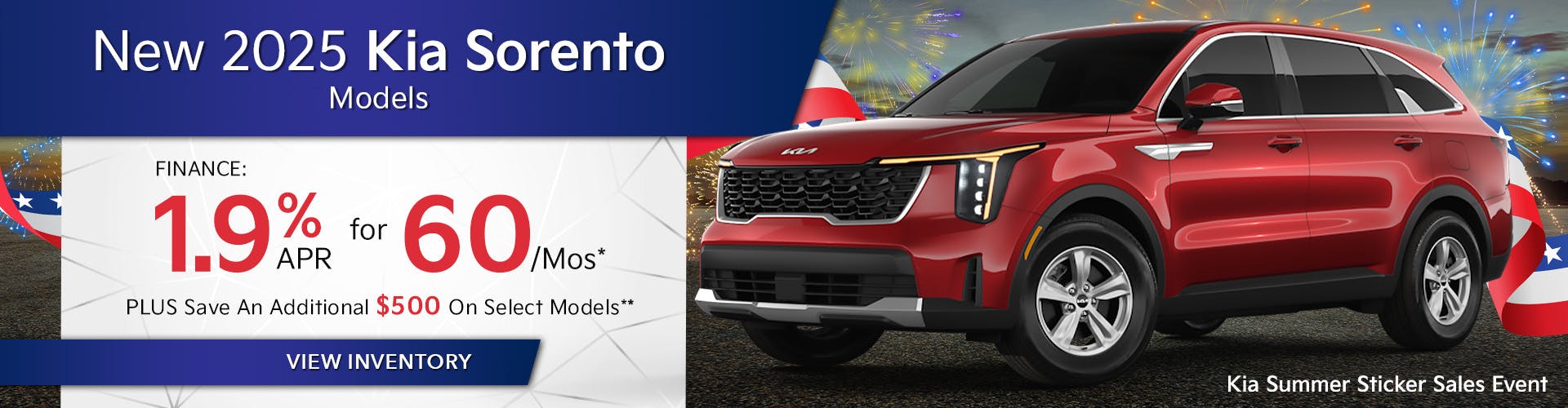 New 2025 Kia Sorento Models