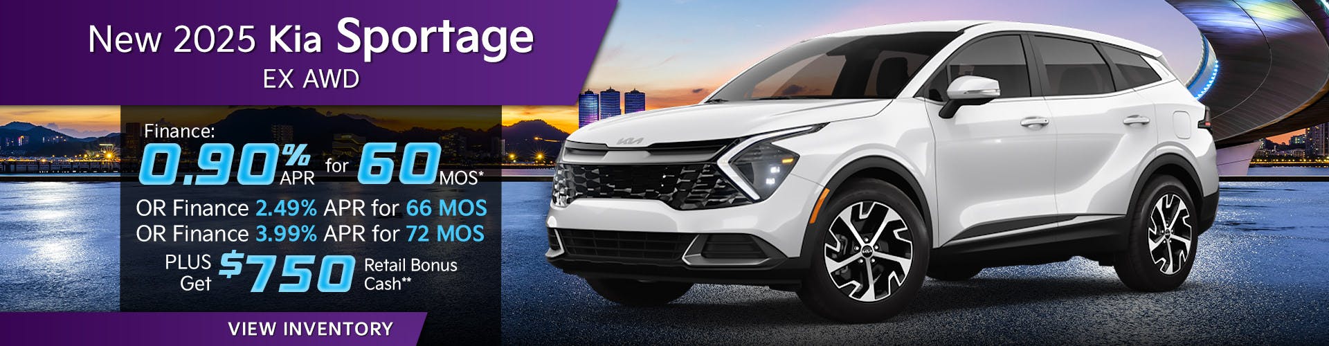 New 2025 Kia Sportage EX AWD