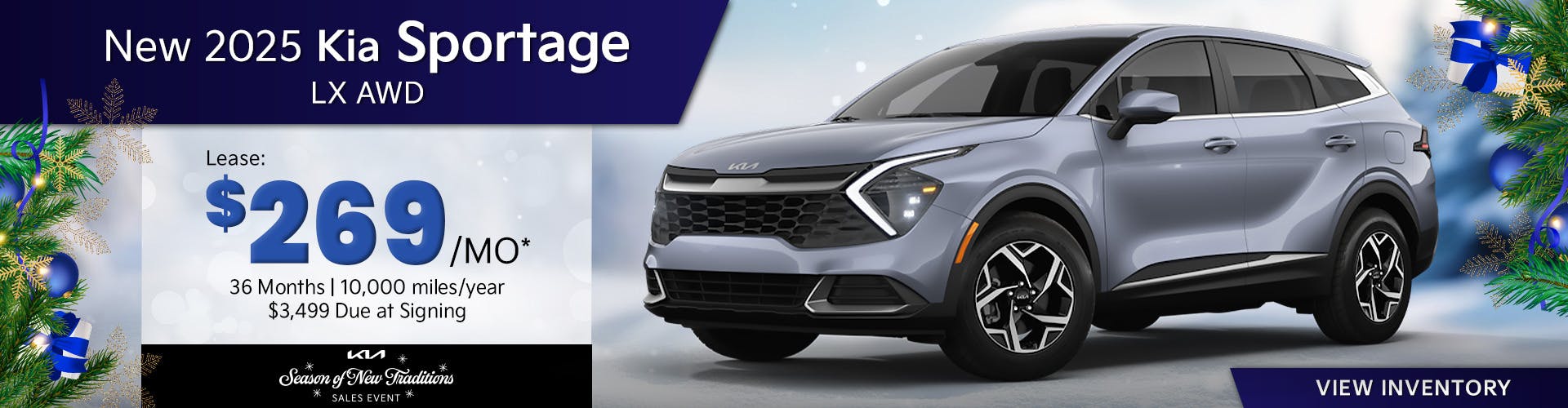 New 2025 Kia Sportage LX AWD