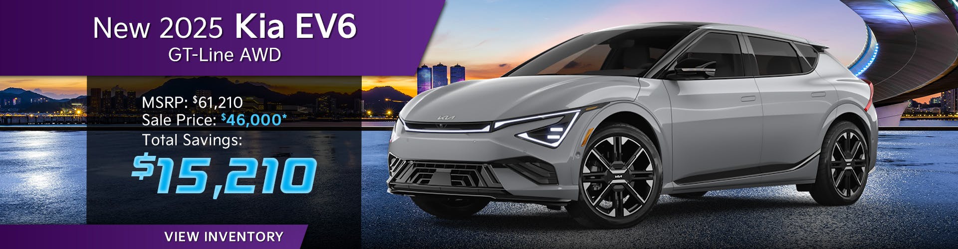 New 2025 Kia EV6 GT-Line AWD